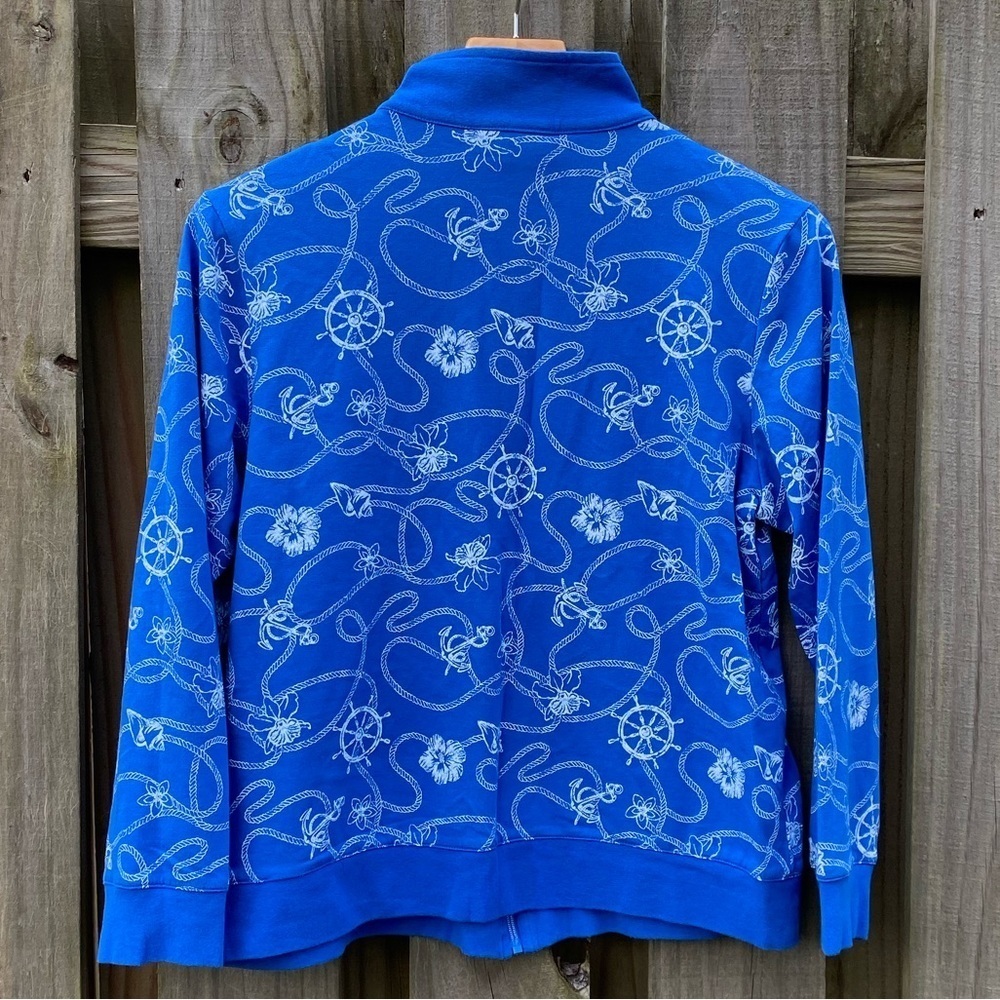 ⚓️⛵️DRAPERS & DAMON XL Nautical Terry Jacket - Picture 5 of 5